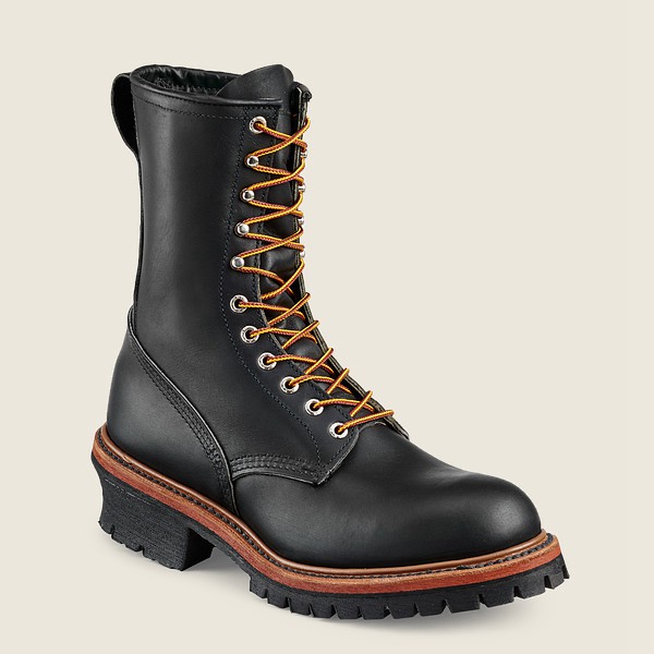 Work Støvler Herre - Red Wing Loggermax - 9-Inch Soft Toe - Sort - NOWSUC-724